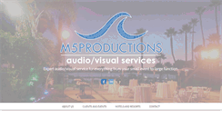 Desktop Screenshot of m5productions.com